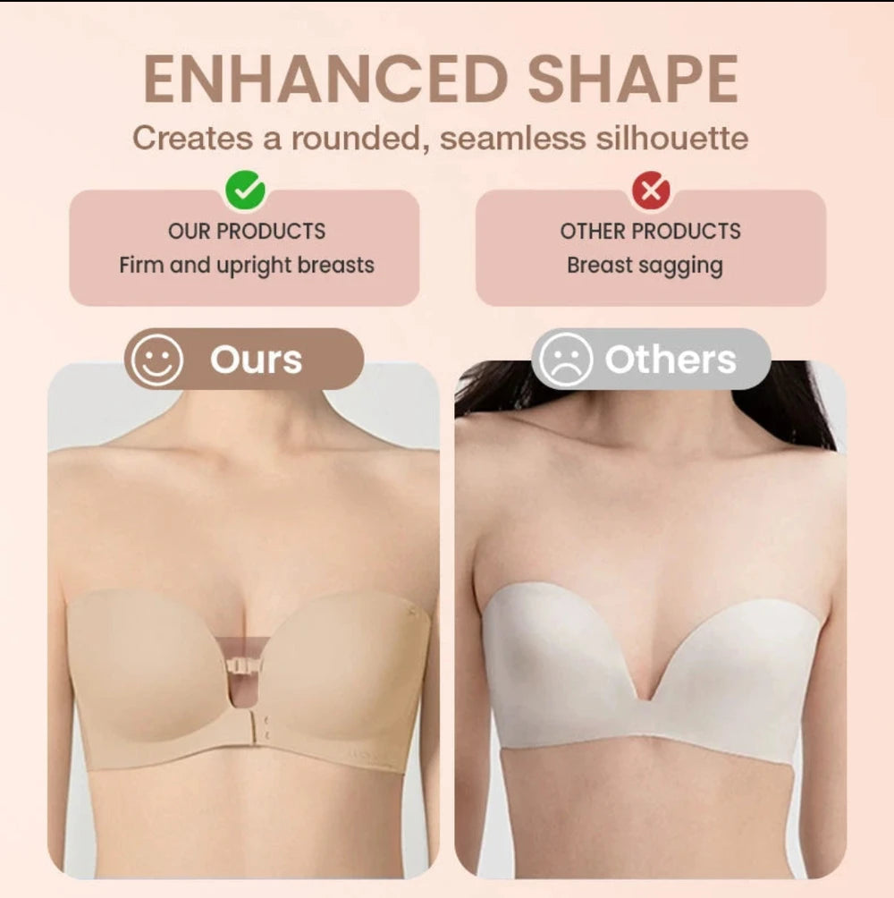 NoSlip Lift Front-Closure Bra