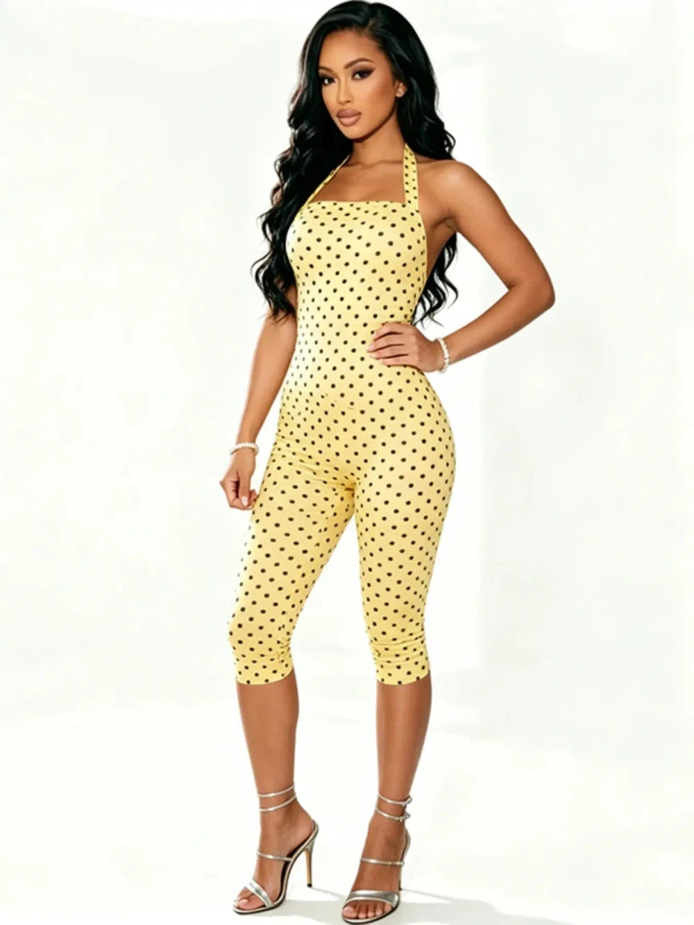 Lumière Dot Romper