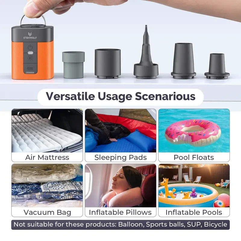 Portable Rechargeable Air Pump