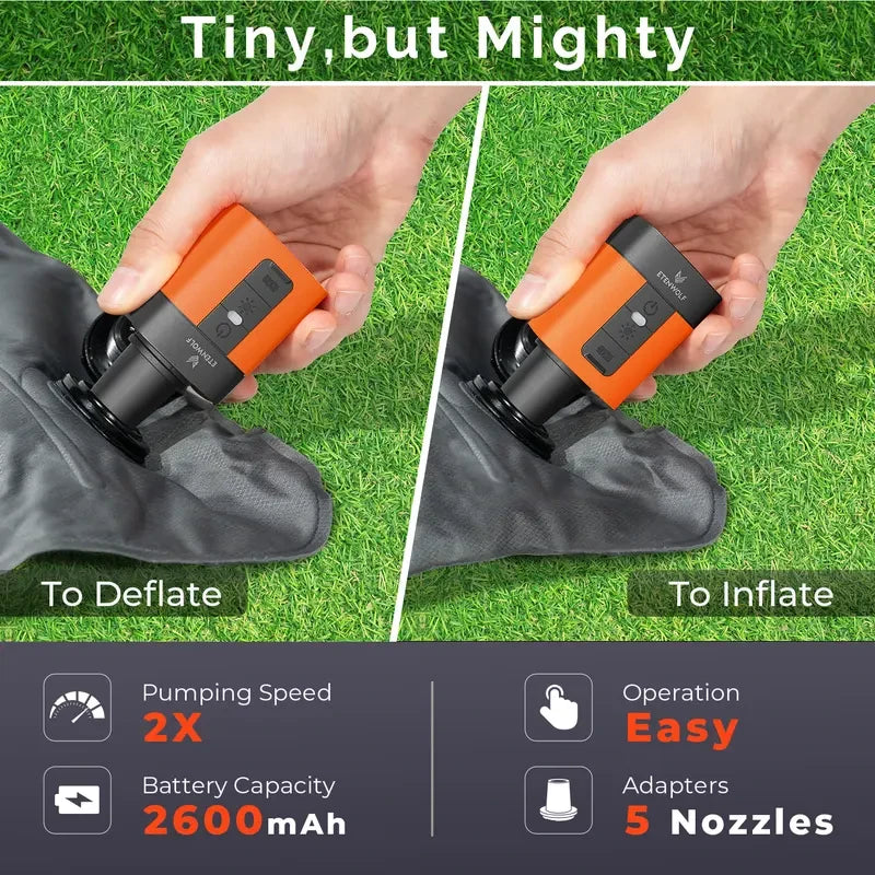 Portable Rechargeable Air Pump