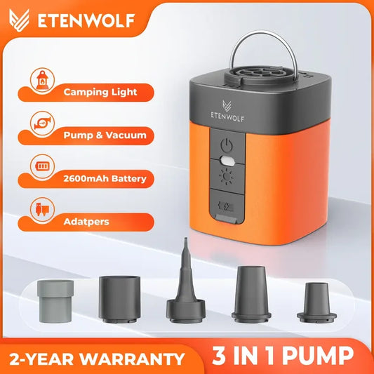 Portable Rechargeable Air Pump