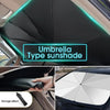 Foldable Windshield Cooling Umbrella