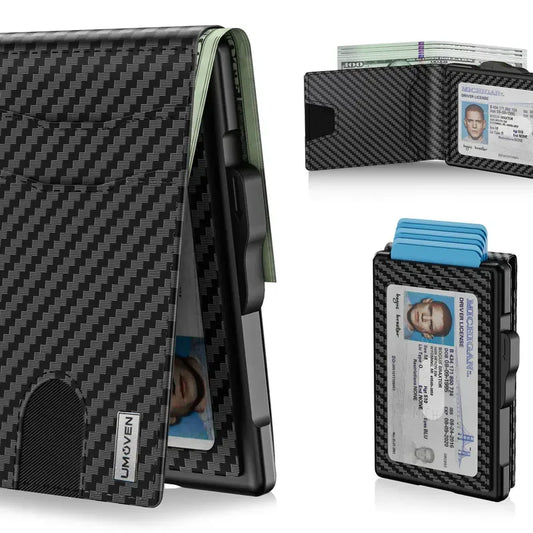 Minimalist Leather Pop Up Wallet