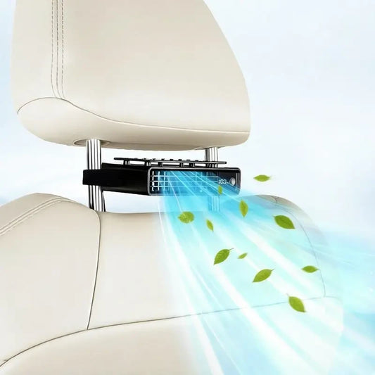 USB Rechargeable Car Seat Fan