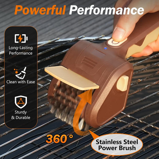 Xtreme Clean Powered Grill Brush
